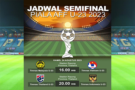 Jadwal Semifinal Piala AFF U-23 2023